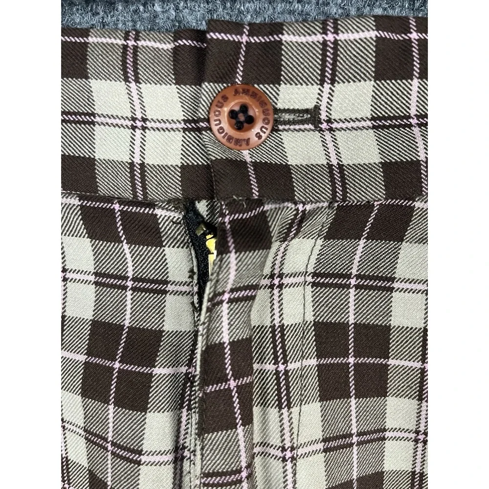 Ambiguous Shorts Mens 33 Brown‎ Plaid Casual Street Wear Skater Outdoors Bottoms